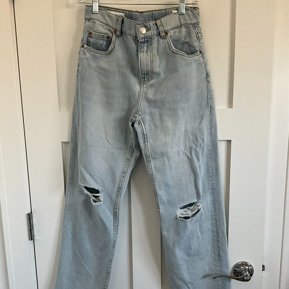 Zara : Big Kids Wide Leg Jeans, Size 13/14
